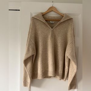 Acne Studios quarter zip